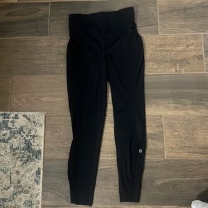 Black High rise lululemon leggings!